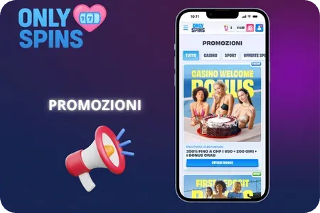 Onlyspins Promozioni