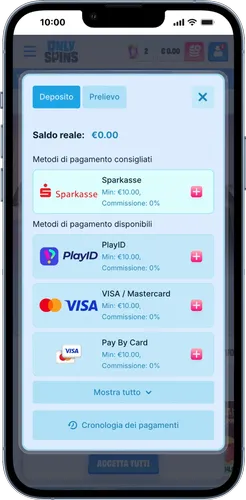 Onlyspins un deposito